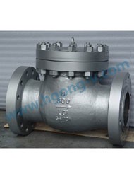 API/DIN high pressure Cast steel swing check valve